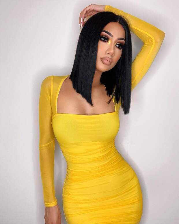 Укладка средних волос на Новый год фото 10