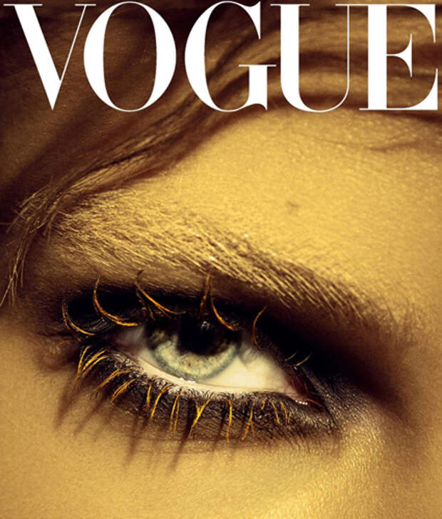 Алеся Кафельникова на обложке Vogue