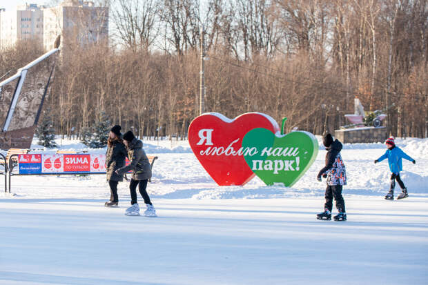 В Центральном парке Тулы в дни зимних каникул будут работать аттракционы