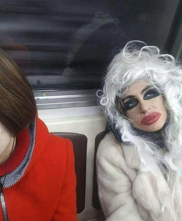 Завсегдатаи общественного транспорта во всей красе!