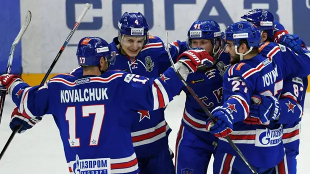 Дубль Дацюка помог СКА разгромить «Спартак» в матче КХЛ