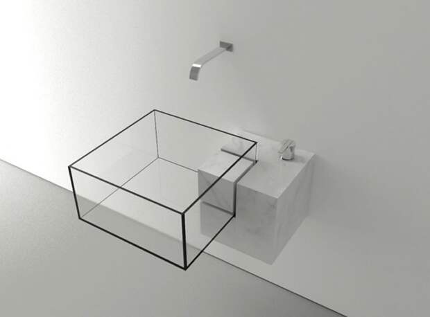 Раковина в стиле "минимализм" minimalism, гениально, дизайн, концепты, минимализм, упаковка