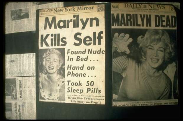 Была ли убита Мэрлин Монро? (15 фото)