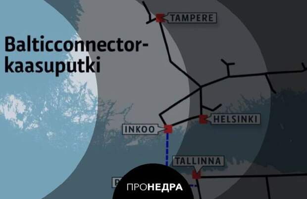 Заработал газопровод между Швецией и Эстонией