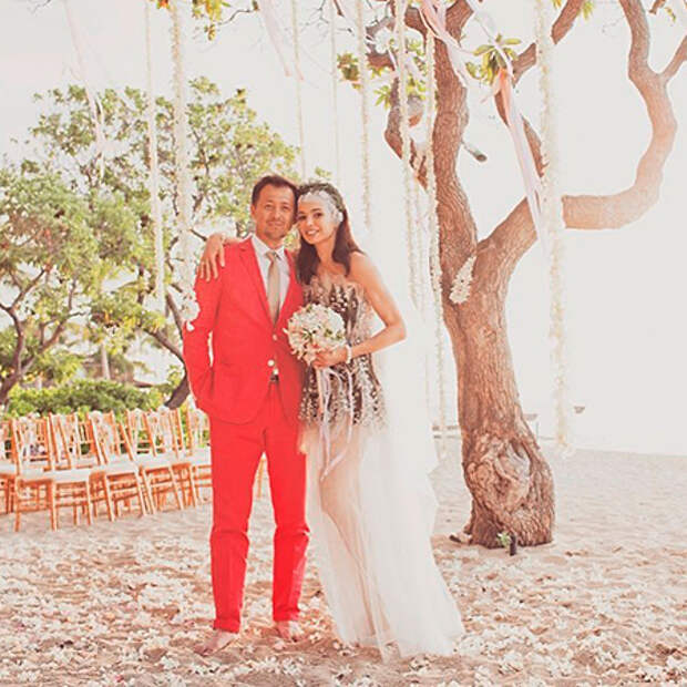 Диана Вишнева поделилась неизвестным фото со своей свадьбы