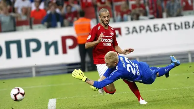 Тренер «Анжи» о матче со «Спартаком»: с двумя удалениями мы были приговорены