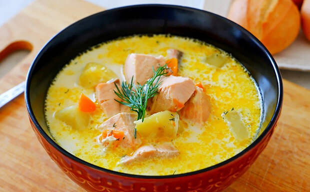 Сливочная уха по-фински: идеально для холодов и просто сделать