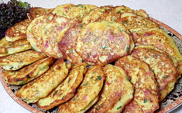 Добавляем немного дрожжей в картофельнын оладьи. Вкус сразу стал интереснее