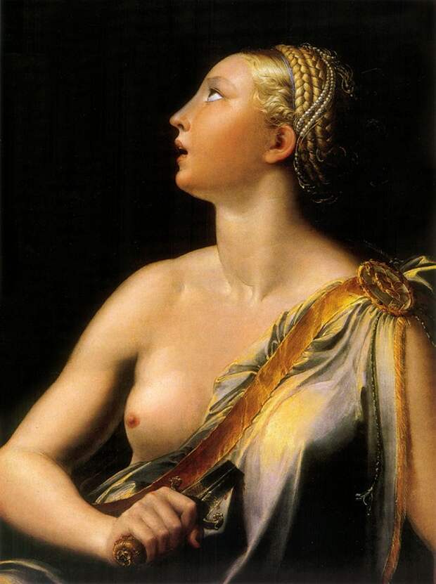 «Lucrezia». (1540 год). Автор: Франческо Пармиджанино.