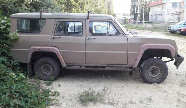 Уникальная машина советского умельца: самоделка в стиле Nissan Patrol