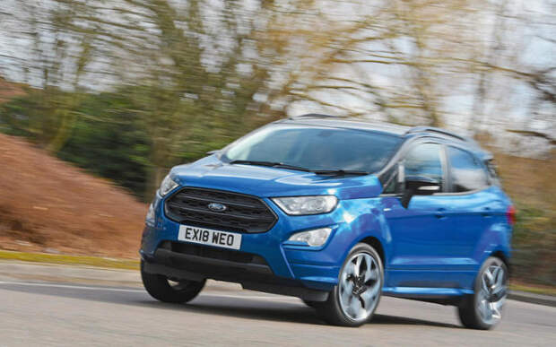 Мини-кроссовер Ford EcoSport оказался даже хуже, чем обычная Fiesta. | Фото: autocar.co.uk.