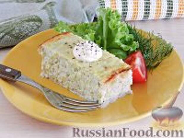 Фото к рецепту: Запеканка из курицы и кабачков