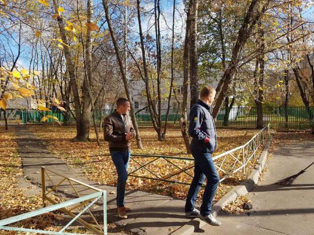 Обход дворов. Фото предоставлено управой.