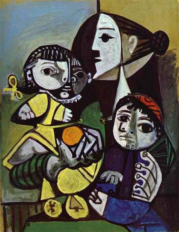 Франсуаза, Клод и Палома. (1951). Франсуаза, Клод и Палома. (1951).