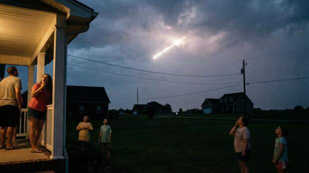 WOIO: взрыв от метеорита напугал жителей трёх штатов США