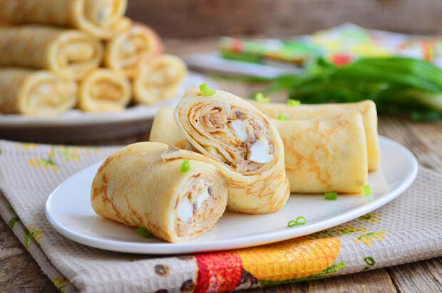 домашние блины на кефире рецепт