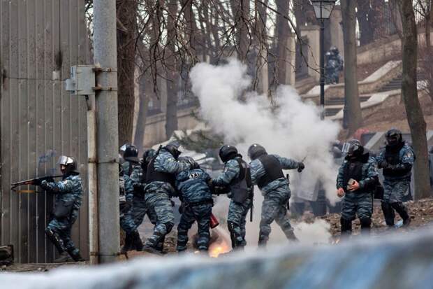 Беспорядки в Киеве