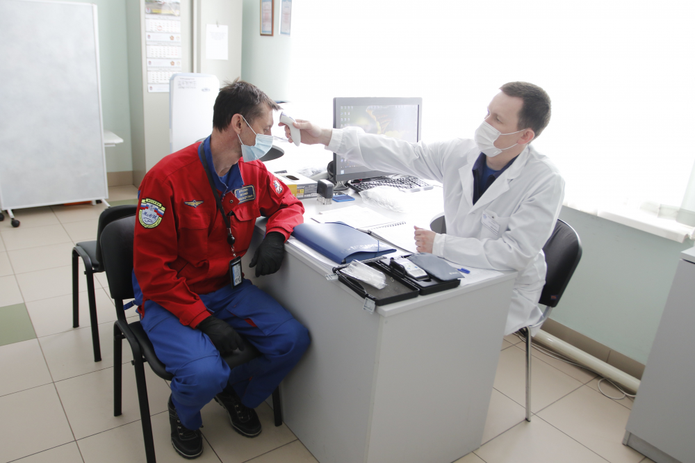 Авиация экстренного реагирования столицы продолжает работу в период пандемии