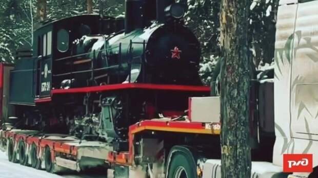 Паровоз 1936 года вернулся на рельсы детской железной дороги в Челябинске