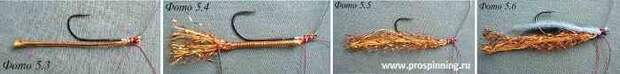 Щучий стример Вязание искусственных мушек для ловли спиннингом своими руками