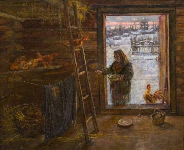 работы Николая Зайцева – 02 художник Николай Егорович Зайцев картины - 02