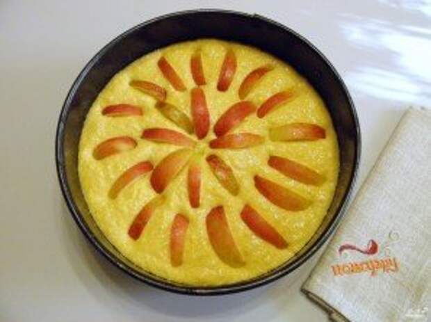 Тыквенный пирог с яблоками - фото шаг 6