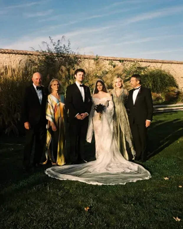 Алекс Грушински и Стелла Бандерас с родителями