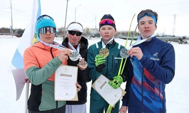 Лыжники и фигуристы Поморья завоевали командные призы на Всероссийских Арктических играх