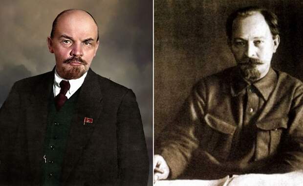 Владимир Ленин и Феликс Дзержинский.