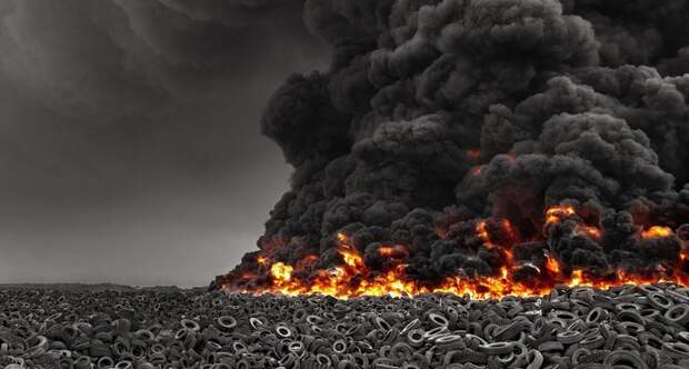 Smoke selective coloring fire explosion lava tires environment burning disaster pollution screenshot soil geological phenomenon volcanic landform 93297