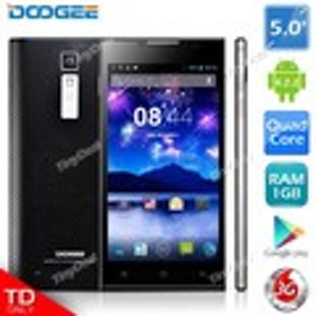 Presell DOOGEE TURBO DG2014 5" IPS OGS 6.3mm Ultrathin 13MP MTK6582 Android 4.2.2 Quad Core 1GB + 8GB Phone