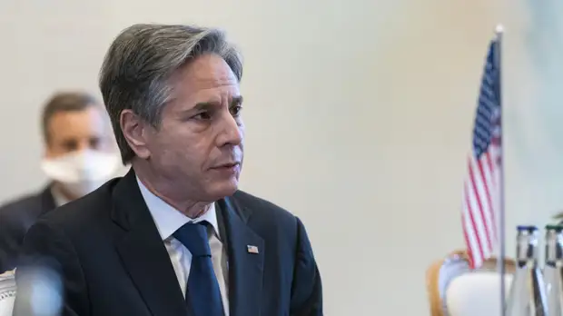 Блинкен принял по видеосвязи участие во встрече глав МИД стран Евросоюза