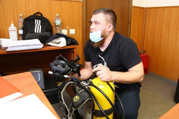 На ПСС «Строгино водолазная комиссия оценила готовность работников к летнему периоду