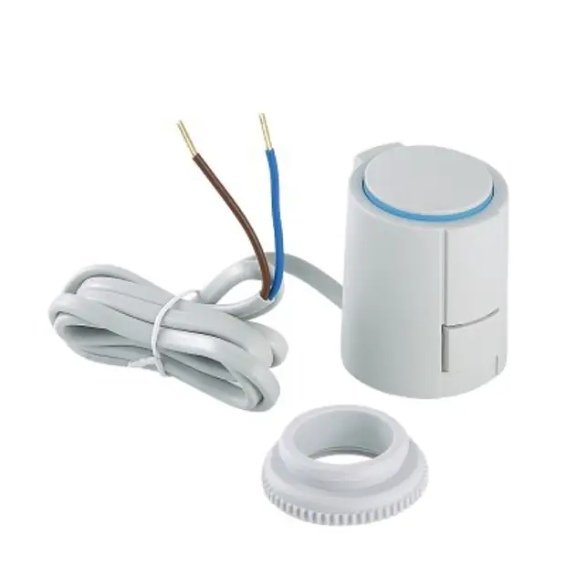 Сервопривод для коллектора теплого водяного пола Услуги сантехника в Москве и Московской области