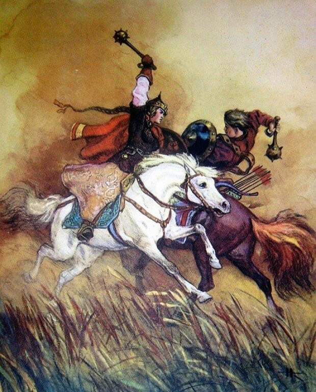 Русские волшебные сказки в иллюстрациях художника Н.М. Кочергина