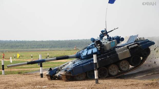 Казахский Т-72Б3.