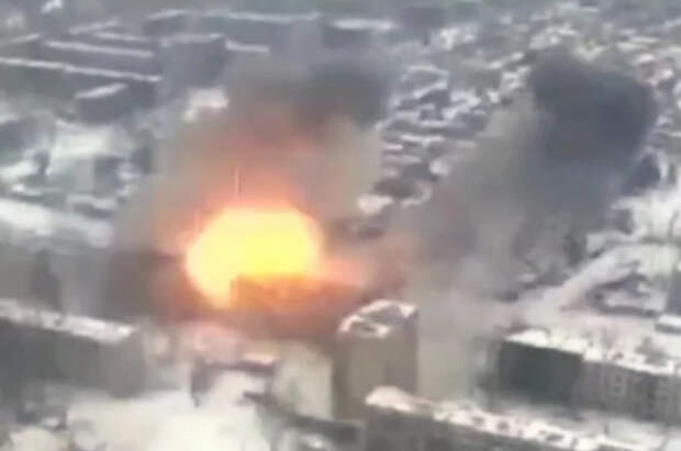 Управляемые бомбы разнесли пункт дислокации ВСУ в Константиновке