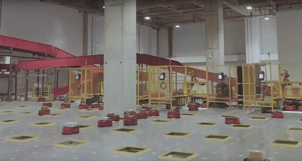 Здесь нет людей: первый полностью роботизированный склад