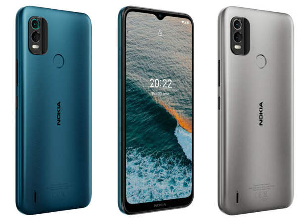 Представлены бюджетные смартфоны Nokia C21 и Nokia C21 Plus