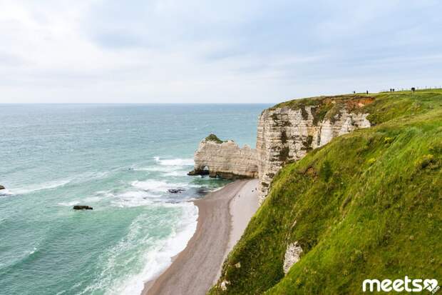 Etretat cliff, France Etretat cliff