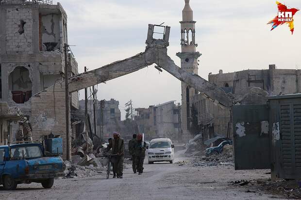 За семь лет от обстрелов террористов здесь не осталось ни одного целого здания Фото: Александр КОЦ