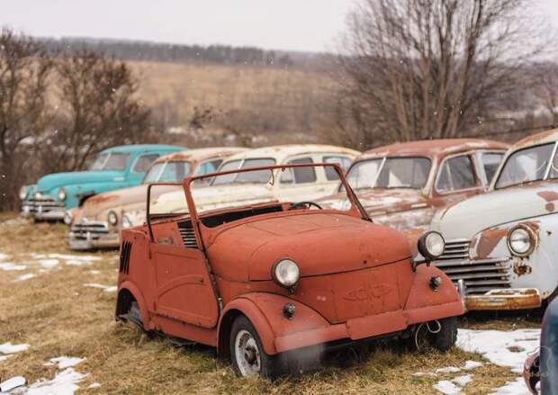 Музей автомобильной техники под открытым небом в Черноусово авто, музей, техника, Черноусово