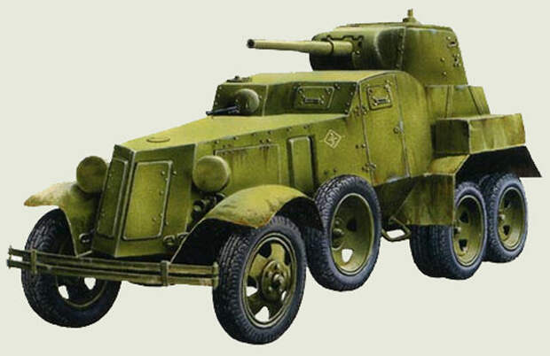 Бронированная машина БА 10 – не танк и не бронеавтомобиль