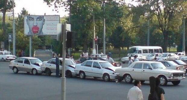 Идиоты на дорогах России