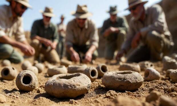 На самых древних глиняных украшениях найдены отпечатки пальцев натуфийцев