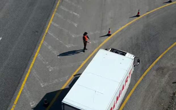 На трассе Алматы–Усть-Каменогорск изменили схему движения из-за ремонта