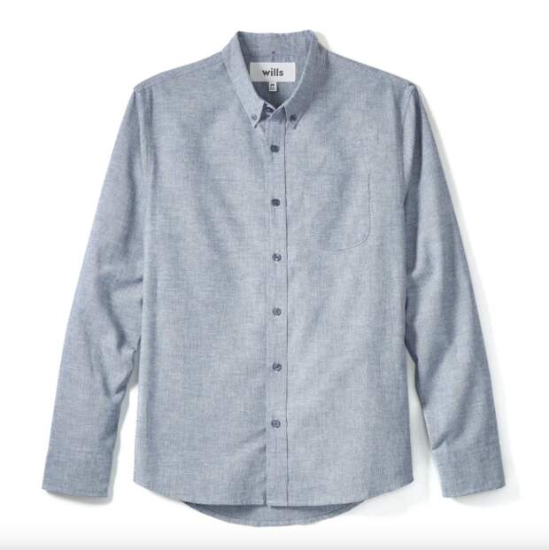 Wills Wrinkle Free Linen Long Sleeve Shirt