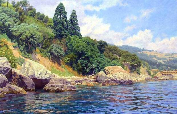 Р“РµРЅРЅР°РґРёР№ РљРёСЂРёС‡РµРЅРєРѕ. РњРѕСЂСЃРєРѕР№ Р±РµСЂРµРі. РђР»СѓРїРєР°