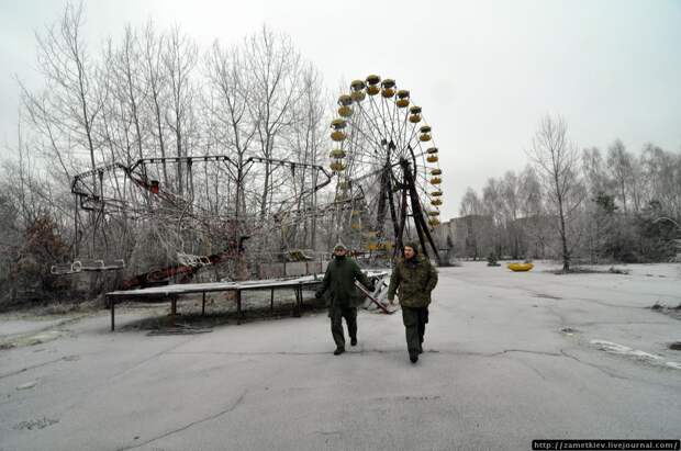 Новый год 2014 в Чернобыльской Зоне отчуждения. Город Припять NYinPripyat19 Новый год 2014 в Чернобыльской Зоне отчуждения. Город Припять
