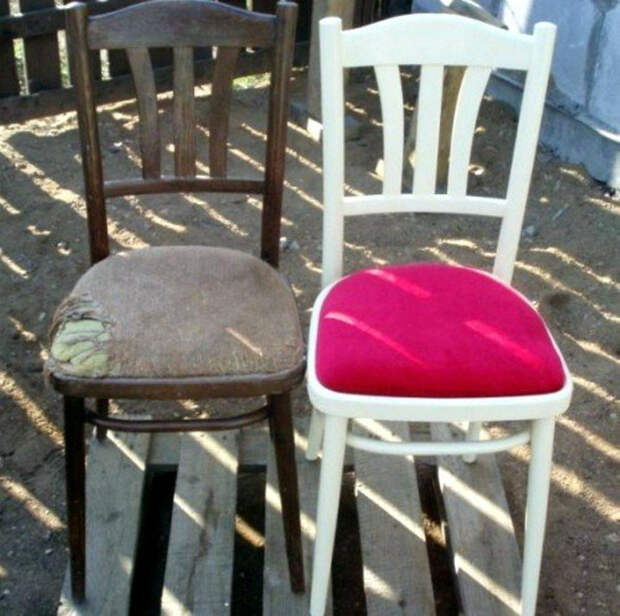 Новый вид старых стульев.